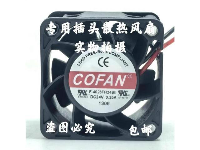 Cooler Fan for COFAN F-4028FH24B11-IP55 DC24V 0.35A Inverter Cooling Fan 40*40*28MM