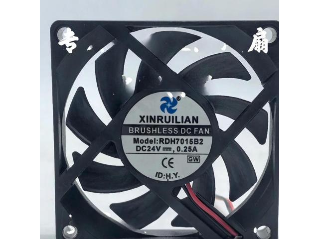 Cooler Fan for RDH7015B2 DC24V 0.25A 7cm7015 Large Air Volume Inverter Cooling Fan 70x70x15mm