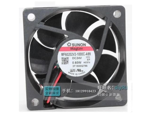 Cooler Fan for MF60202V3-1000C-A99 6020 24V 6cm Fan 60 * 60 * 20MM