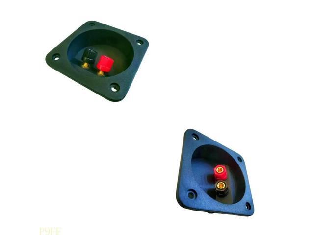 Speaker Junction Box Plastic Electronic Container Case Two-position Binding Post