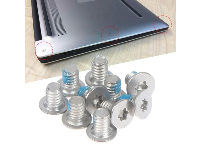 10pcs Hexagon Torx Screws for XPS13 15 9343 9350 9360 9550 Laptop Bottom Case P9JB