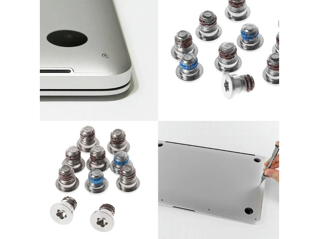 10PCS Laptop Bottom Screws Set For Macbook Pro Retina A1398 A1425 A1502 DIY Repair Screw Kit P9JB