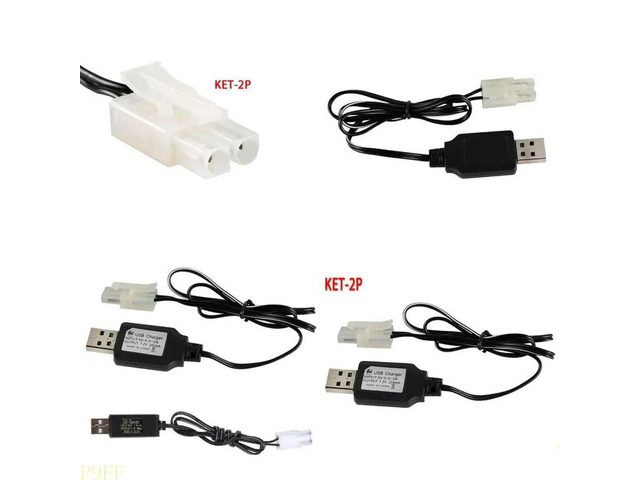 Charger For 7.2V Ni-Cd Ni-MH Input AC 110V-240V Output 7.2V 250mA With Tamiya KET-2P Plug For Remote Control Toy