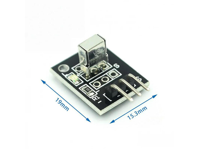 HX1838 remote control module, infrared receiver module, microcontroller module, building block
