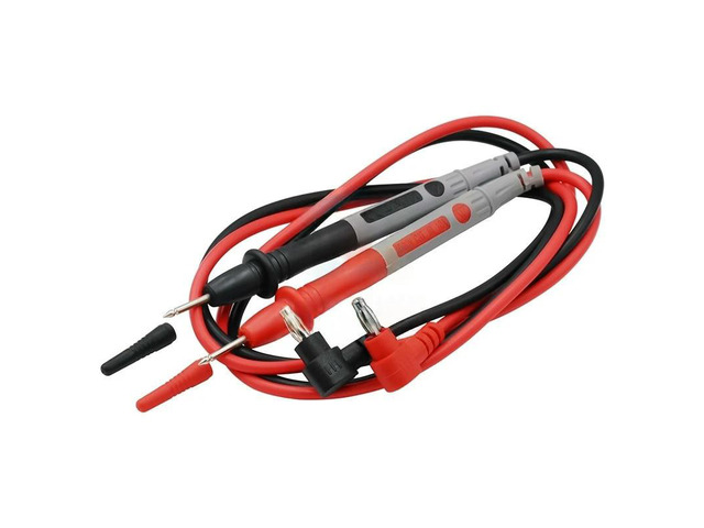 Universal digital multimeter probe cable, test lead 1000V, gold-plated tip, high-end multimeter probe stick