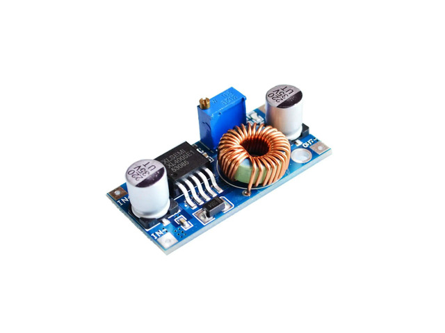 5A DCDC adjustable buck power module, high power, XL4005 high efficiency, stable voltage regulation, far superior to LM2596