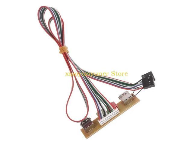USB Front Panel Cable Computer Front Panel Desktop Mic & Earphone