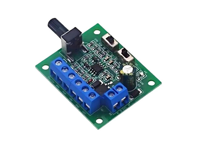 Brushless motor PWM speed control board with driver, DC8-24V brushless DC motor speed regulator