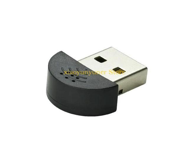 USB 2.0 Mini Microphone, Laptop/Desktop PC Plug and for Play for Videoconferencing, MSN, Voice Search and Playing Games