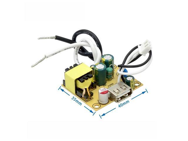 Small-sized 5V2a power board with mounting holes, transformer adapter with built-in drive module, 5V2A 10W