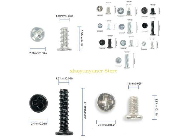 Controller Replacement Screw Repair for NS Lite Full Set Screws