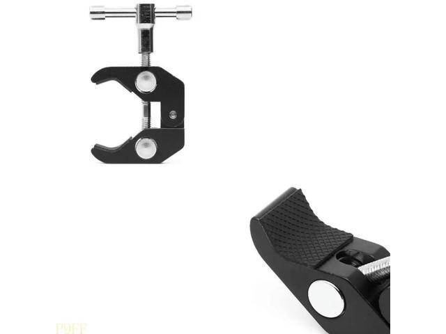 Camera Clip Quick Release Camera Mount Super Clamp with 1/4 3/8 Thread Holes