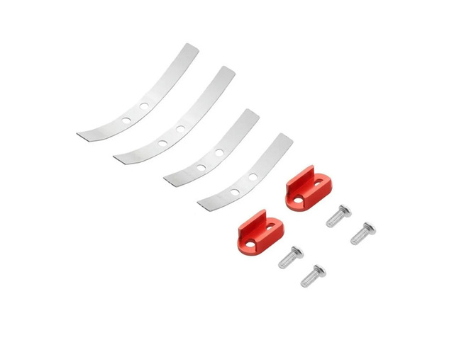 2 Set Steel Shock Absorber Leaf Springs Suspension For WPL D12 B16 B36 B14 B24 RC Truck Car Upgrade Parts Accessories