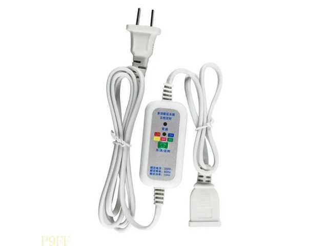 Timer Control Extension Cord for Efficient-Energy Usage Switch Adapter Cord