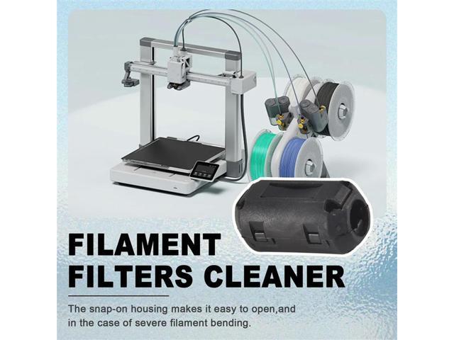 5Pcs ABS PLA PETG 1.75MM Filament Filters Cleaner Blocks Dust Removal For A6 A8 Cr-10 Ender 3 PRUSA I3 Nozzles Hotend
