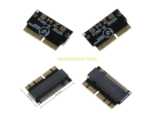 NVME for M.2 Ngff PCIE SSD for Late 2013 2014 2015 for MacBook Air Pro A1398 A1502 A1465 A1466 Adapter Card