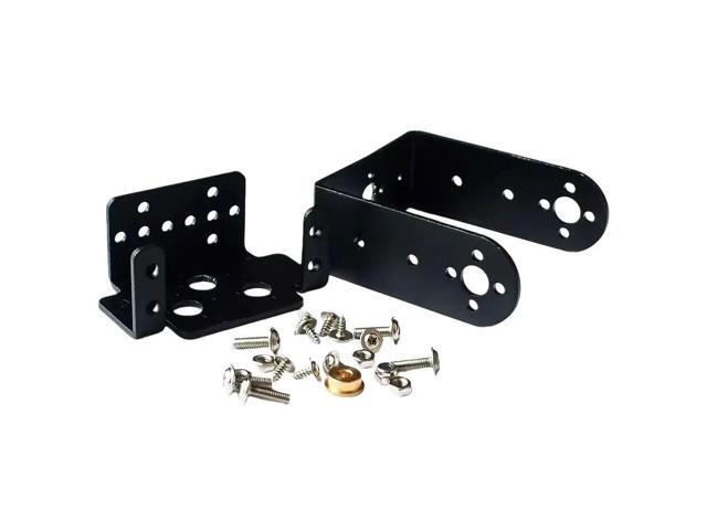 MG995 996 servo gimbal bracket, two degrees of freedom robotic arm accessory, servo bracket set Servo Pan-Tilt Mount for MG995