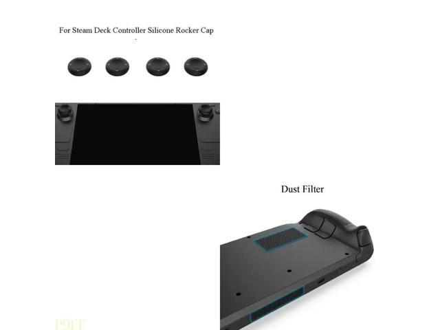 Dustproof Cover Dust Net Stopper Thumbstick Cap For Steam Deck Console