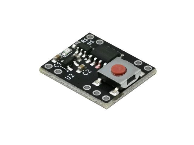 Switch module, power switch, power button module, one-button load on/off, replacing mechanical switches