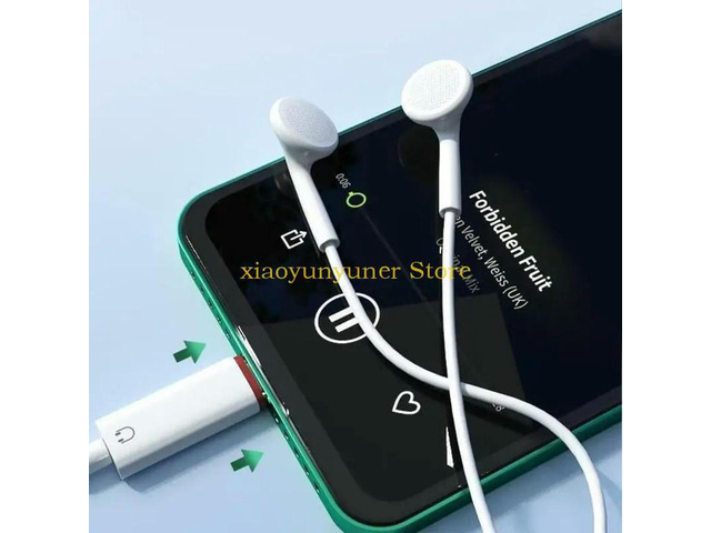 Type C to 3.5mm Audios Jacks Converters Auxs Audios Dongle for Clear Sound Low Latency Gaming Wide Compatibility