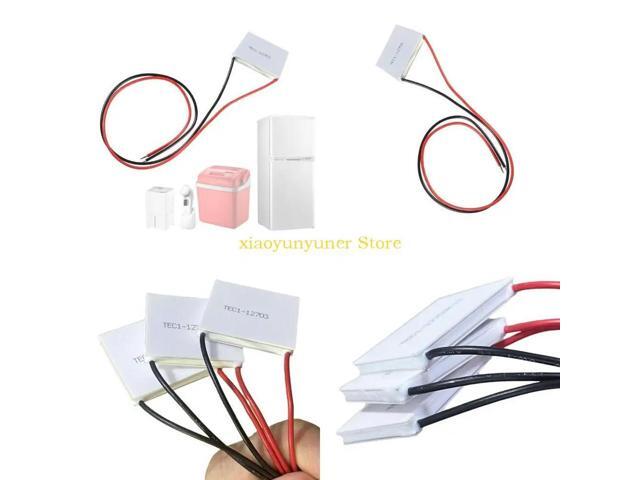 TEC1-12703 Heatsink Cooling Plate 12V 30x30M Cooling Peltier Plate for Electronic Devices