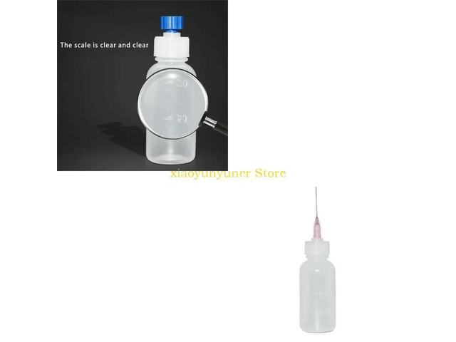 Needle Tip Glues Applicators Bottle with Funnel for Paper Quilling Scrapbooking