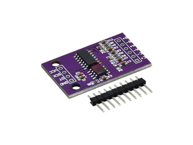 CS1238 24-bit ADC module with on-board TL431 external reference chip, dual-channel weighing sensor, 24bit