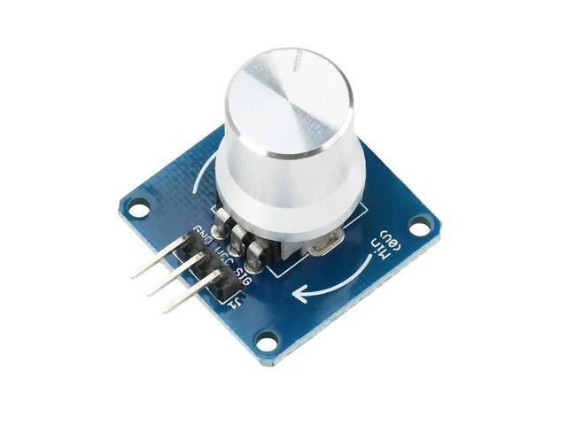 DC3-5.5V rotation angle sensor module knob switch, adjustable resistance potentiometer, adjustable volume and dimming