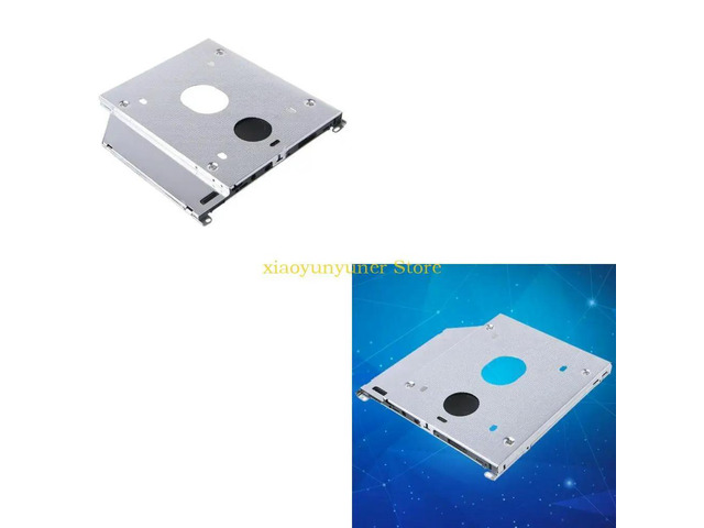 Aluminum Universal HDD Caddy 9.5mm SATA Hard Disk Drive Box Enclosure DVD Adapter SSD Enclosure for A1278 A1286 A1297