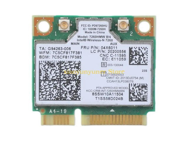 Fit for Thinkpad Card Module N Card Fru 04W3815 for 7260HMW-BN 202004 Replacement Accessories