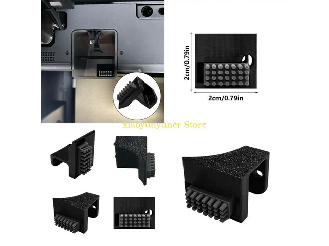 Nozzle Wipe Fittings Set 3PCS for X1 3D Printers Nozzle Cleaning Wiping Component Improved Printing Efficienc
