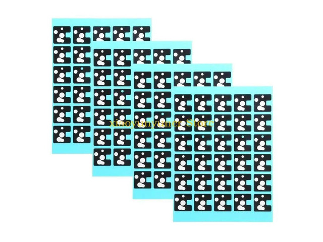 Poron Under Axises Pads Foam Material Shaft Pad Single Switch Positioning Board Foot Pad for Mechanical Keyboard 120PCS