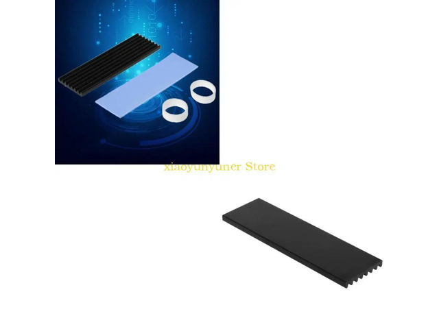 for M.2 Solid State Hard Drive Heatsink Ultra Thin Pure Aluminum Radiator Cooler for M2 NVME N80- 2280 PCIE SSD 70x21x3m