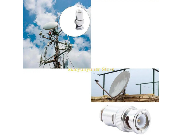 BNC RG58 Adapter for Signal Transfer For Coaxial connector Wire Terminals Copper