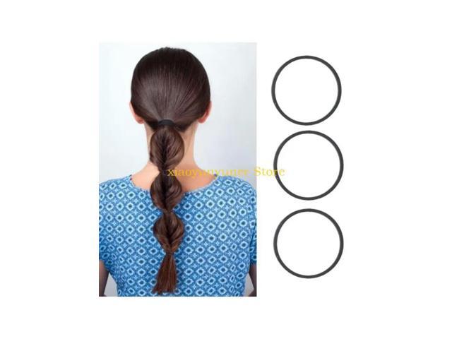 Flat Rubber Belts Set 1.1mm Thickness 25mm Diameter for Tape Recorders