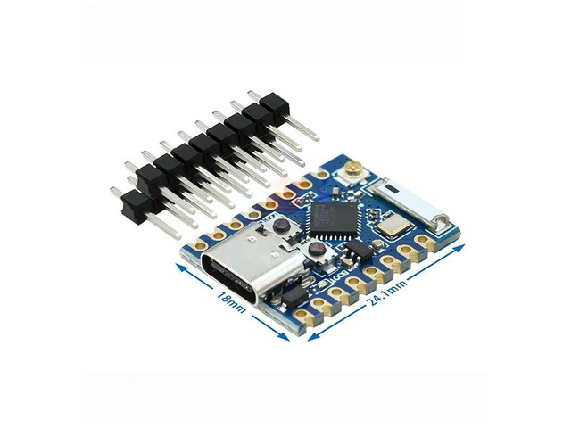ESP32C3 PRO MINI development board with on-board ESP32-C3FH4 chip module for and Bluetooth development