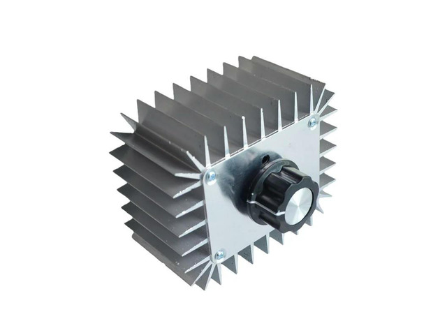 High-power electronic voltage regulator 5000W 220V with shell, thyristor voltage regulator, temperature regulator, dimmer