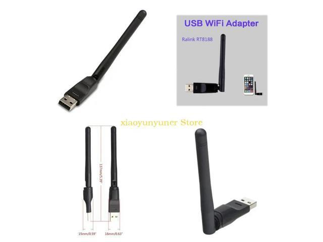 USB Network Card Adapter 150Mbps for PC Laptop 2.4Ghz Network Card with Antenna