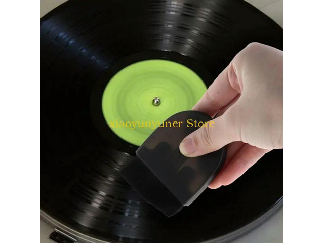 AntiStatic Vinyls Record Brush Vinyls Brush Carbon Fiber Bristles Cleaning Brush for Record Vinyls Record Cleaner Brush