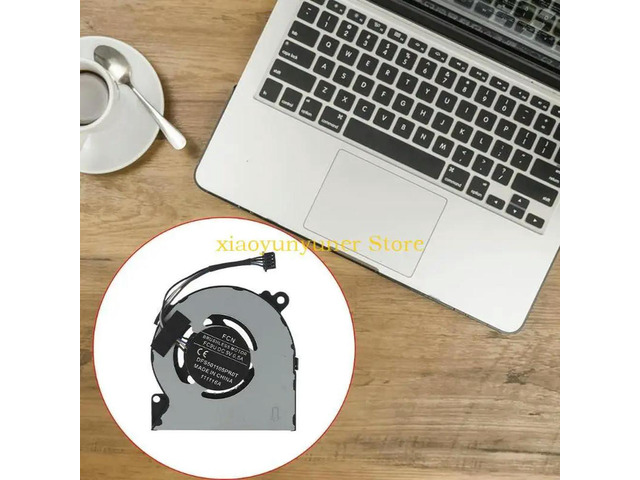 DFS501105PR0T Laptop Cooling Fan for Elitebook 820 G1 Notebook Radiator for DC 5V / 0.5A 4 Pin Laptop Cooler