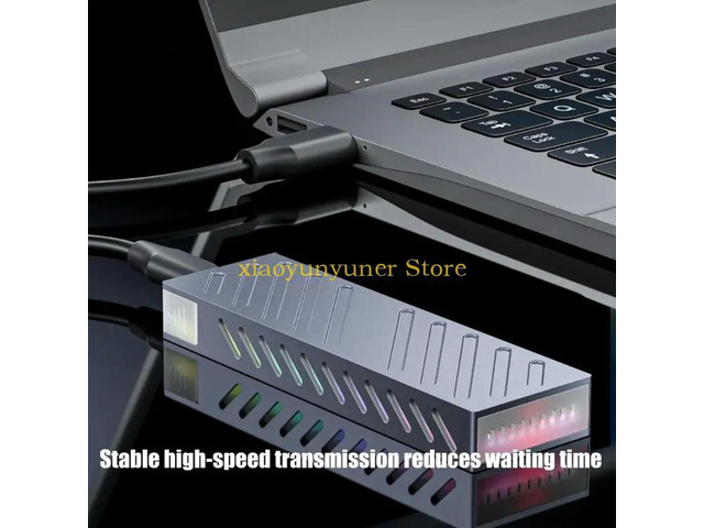 10Gbps M.2 NVME Hard Drive Enclosure Hard Drive Case Mobile Externally Housing