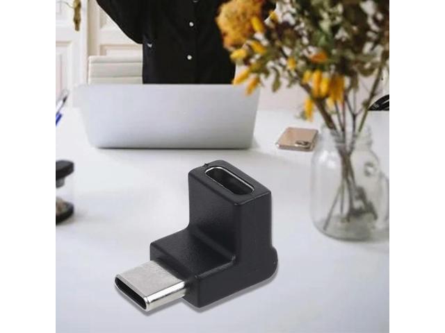 90 Degree USB 3.1 Type C Male to Female USB C Converter Adapter