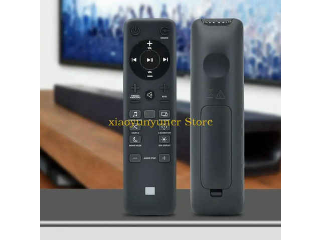 Replacement Remote Control for Bar 5.1/Bar 2.1/Bar 3.1 Surround Soundbar Systems