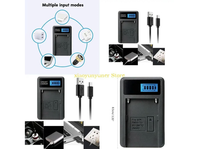 NPF550 LCD Micro USB for NPF550/F750/F960/F970,
