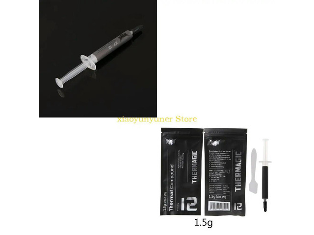 1.5g ZF-12 CPU GPU Heat Sink Cooling Cooler Radiator Fan Thermal Grease Composite Grease Silica Chipset for