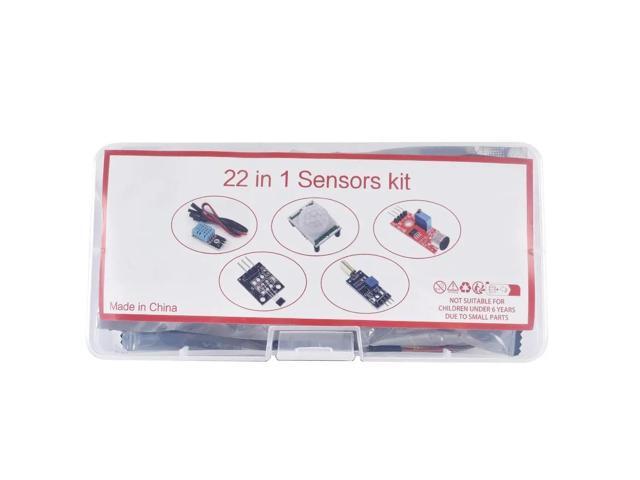 22-in-1 sensor module kit suitable for robot sensors, 22-in-1 learning starter kit