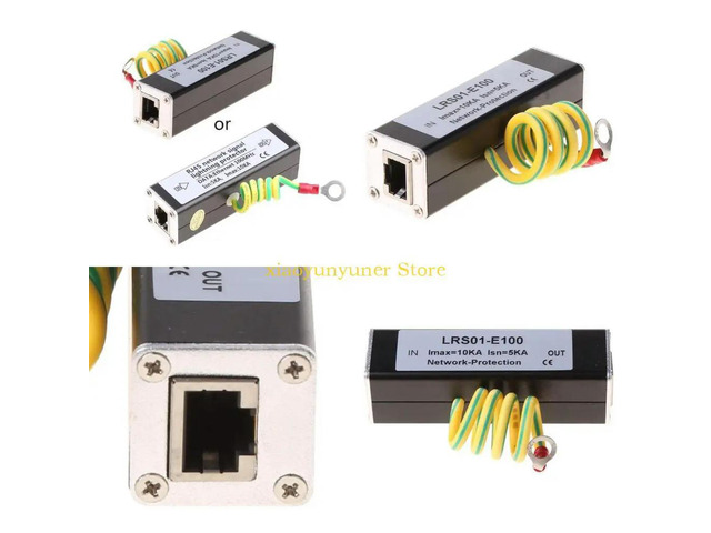 Network RJ45 monitoring equipment camera for Thunder protector surge protector