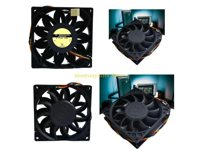 Fast Speed 92x92x25mm 92mm Cooling Fan DC12V 1.04A 4100RPM With Double Bearings for Computer Case CPU