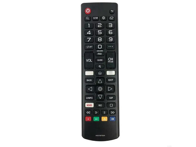 AKB75675304 Remote Control for 32LM5620BPUA 32LM570BPUA Feature 10 Meter Ranges and Ergonomic Button Design 45BD