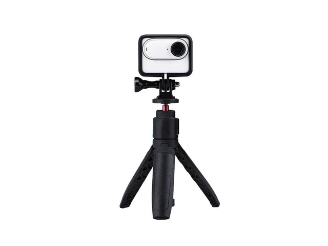 For GO 3 GO3S Accessories Frame Shell Case With 1/4 Tripod Adapter Mount Long Screw Housing Protect